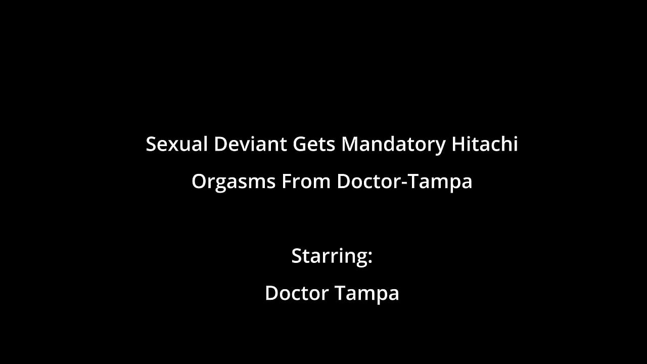 Sexual Deviant Gets Mandatory Hitachi Orgasms From Doctor-Tampa - Yasmine Woods
