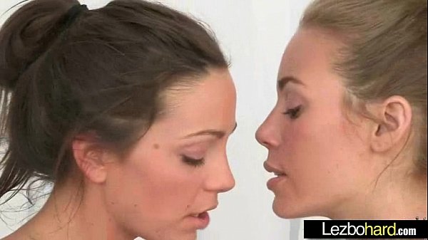 Girl On Girl Making Hot Lesbian Sex Act clip-27