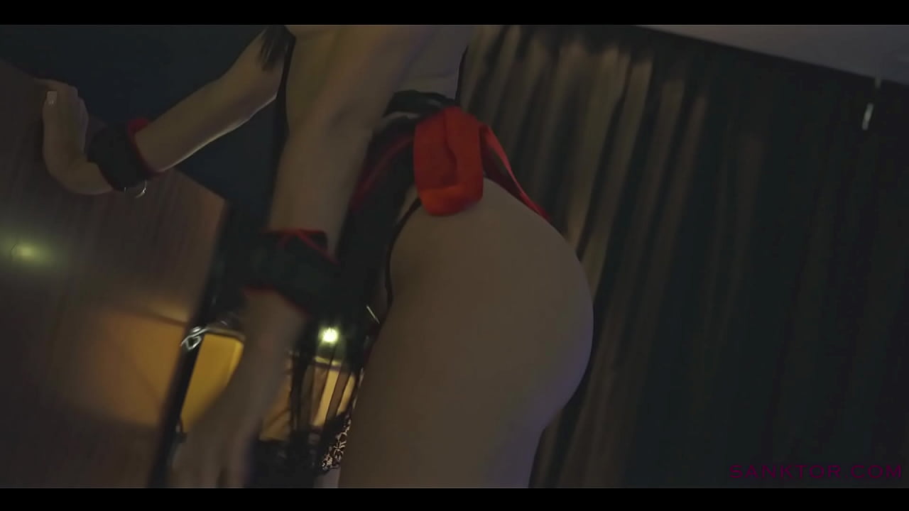 SANKTOR - Brunette submissive girl is masturbating