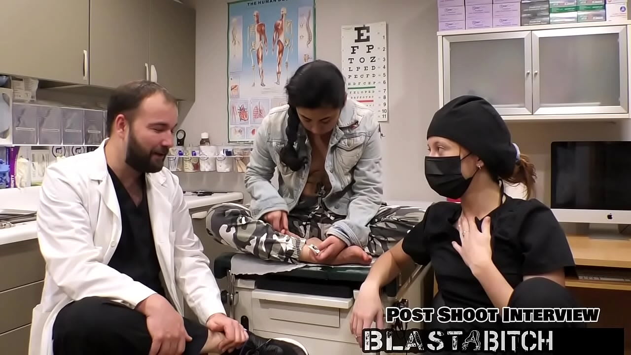 Jasmine Rose's Face Gets Blasted Full of Cum, Nurses POV Version