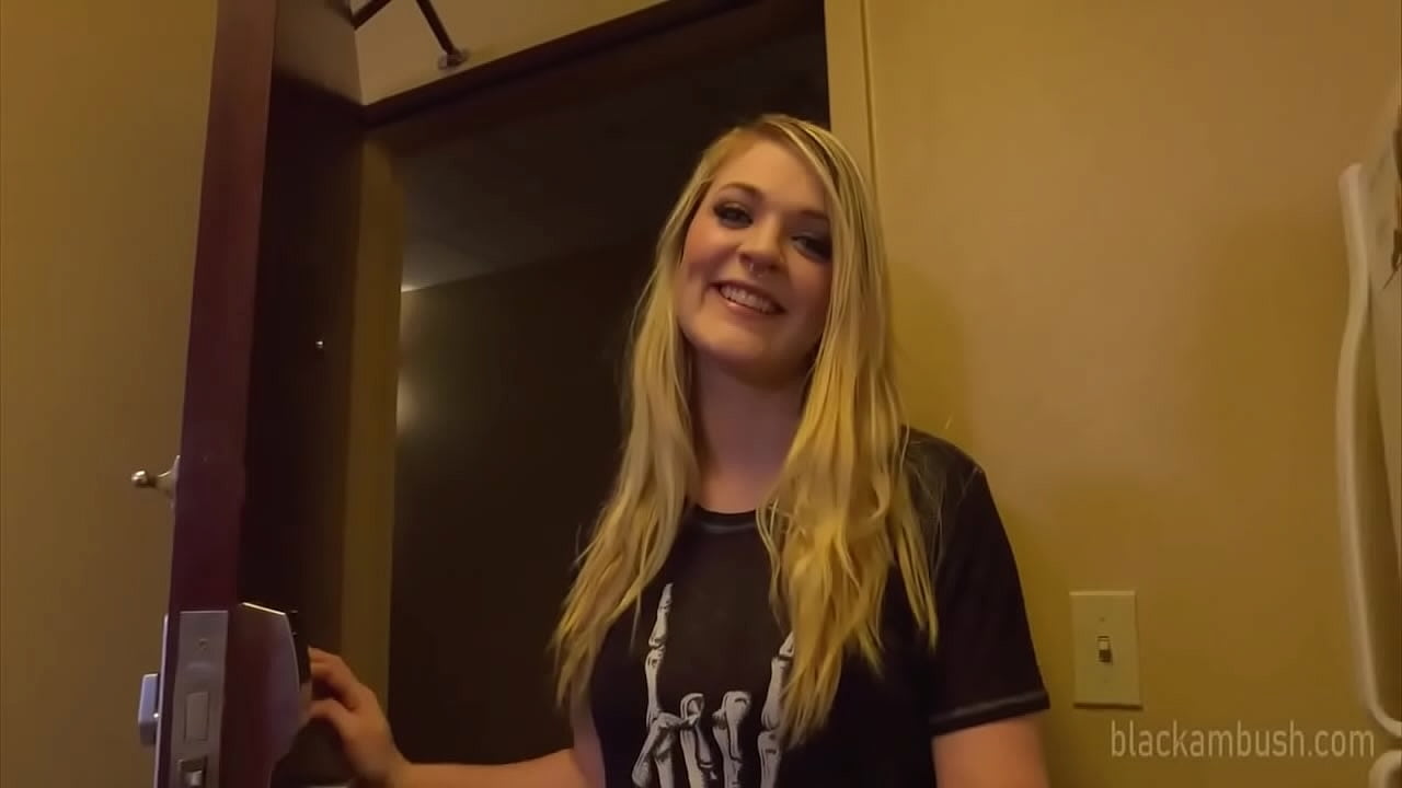 Fawn is a hot big boob blonde who told us all about her tiny dick boyfriend but it's Fawn's first time with a big black cock & she learns quickly this is no small dick! Full Video at Black