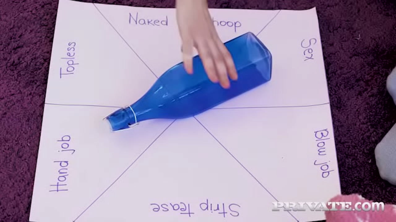 Aysha, Ellen Betsy and Liz Rainbow go wild with spin the bottle