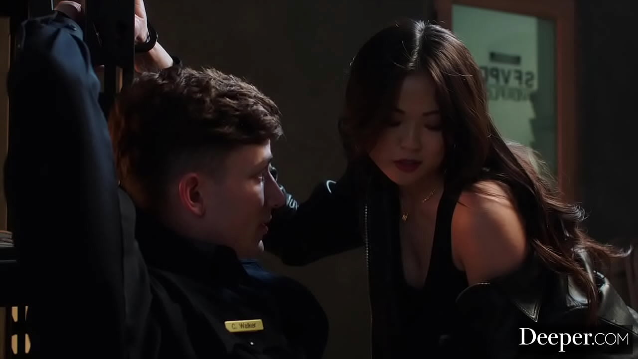 Deeper. Asian Baddie Dominates horny stud