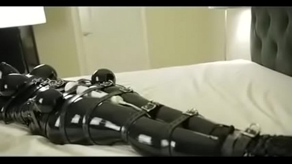 Cocooned in Rubber Sissy is Helpless