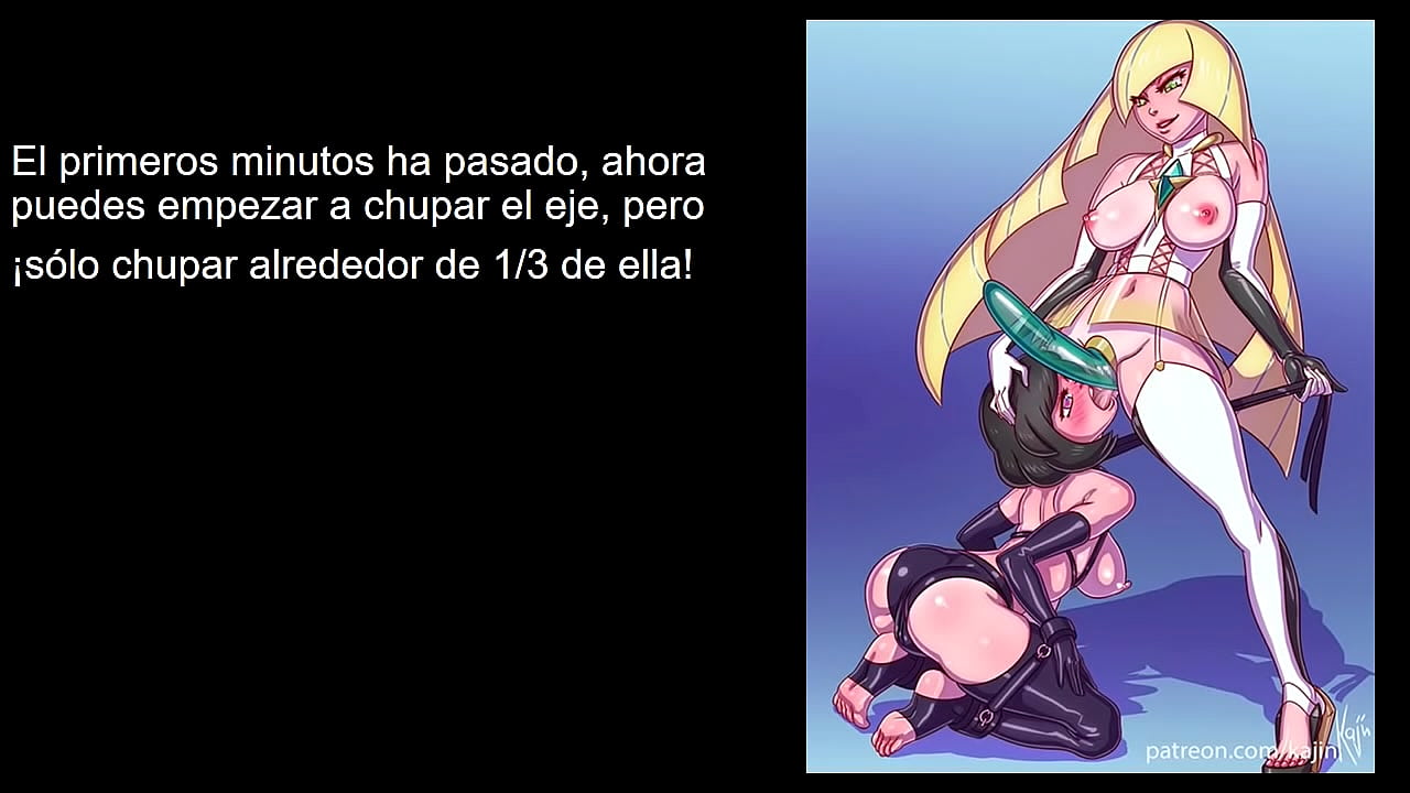 V&iacute;deo de verificaci&oacute;n Lusamine Joi Hipnosis transformacion a sissy anal cei dominacion pokemon futanari  hentai espa&ntilde;ol assplay joi futa slut big ass big-tits transformacion  big boobs
