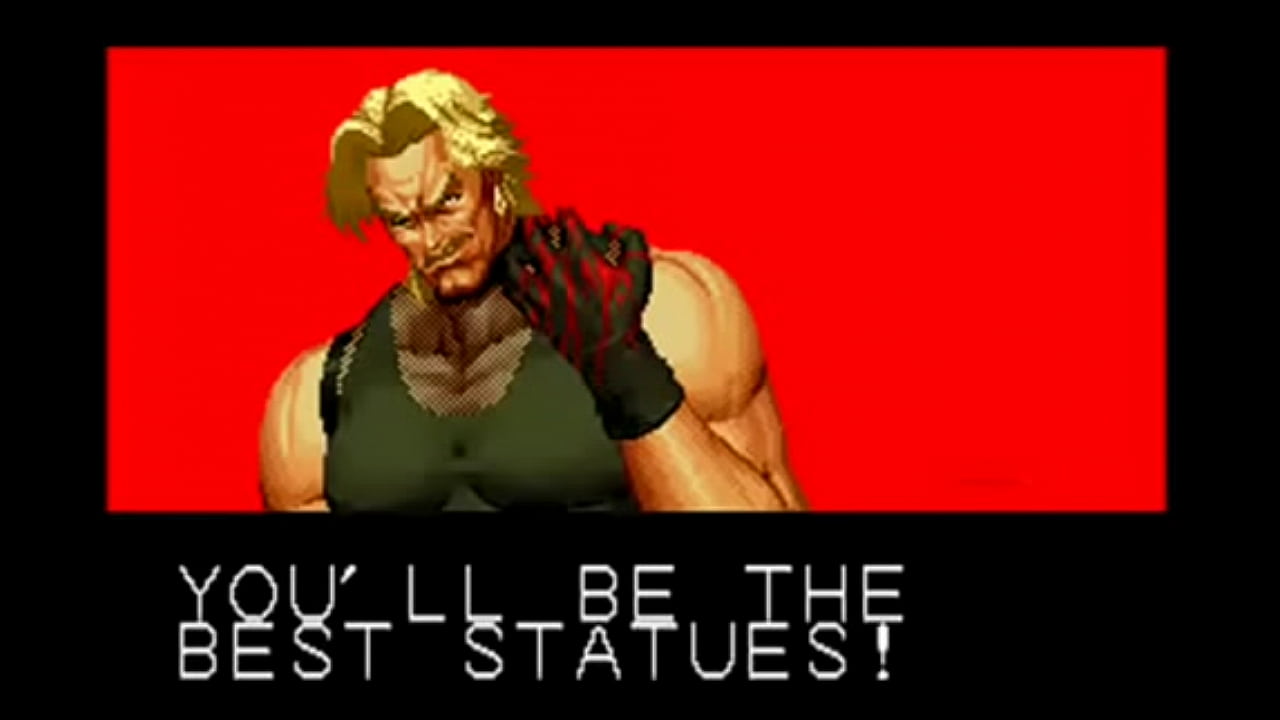 Goeniko versus Rugal (wining price a fuck)