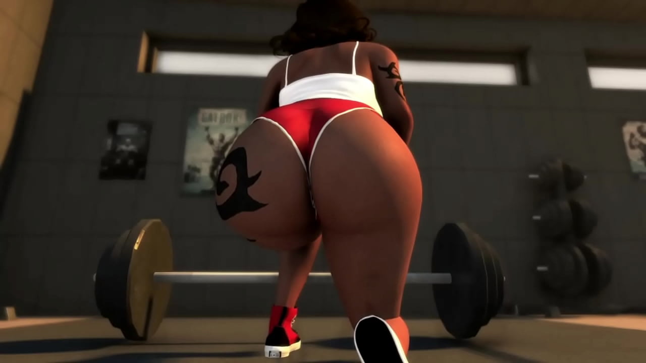 Clapping two big booty black bitches