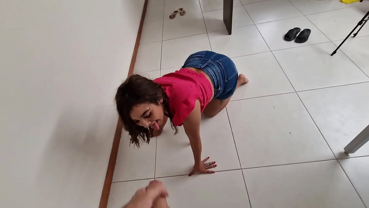 Good news she eat big dick