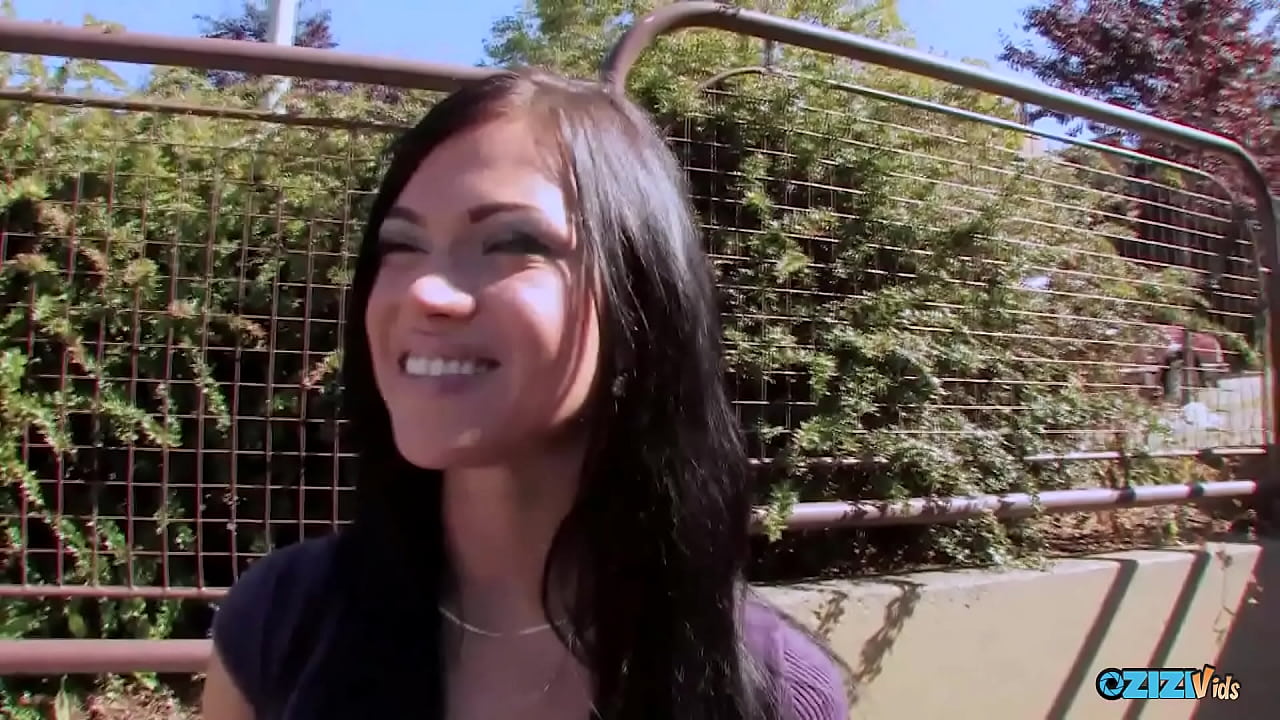 Picked up babe gets her pussy eaten and fucked by a hard cock