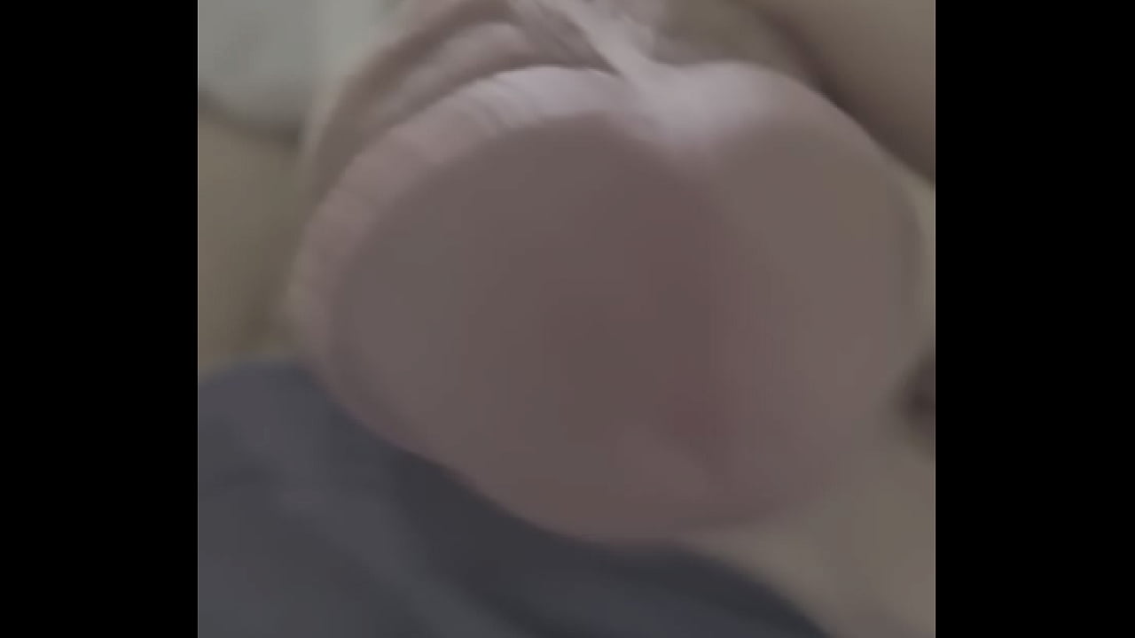 Solo cock play closeup