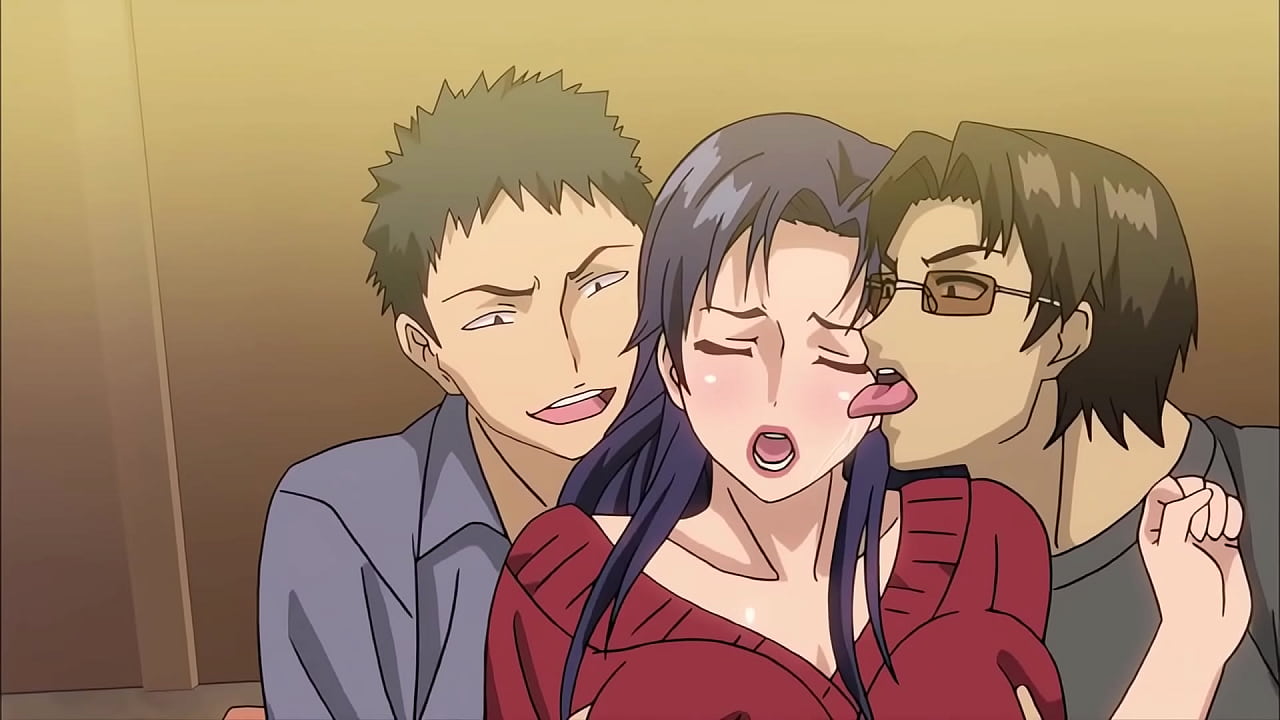 Wife at a bedroom gangbang