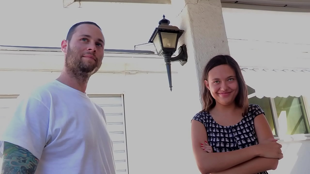 He pulls her hair back as he skull fucks her, getting her ready for the real thrusts that...