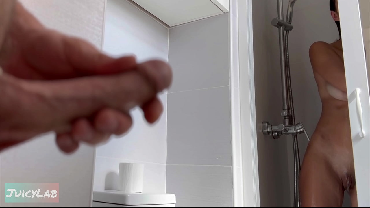 Caught me Jerking off While She Showering , Lick And Fuck her Meaty Pussy