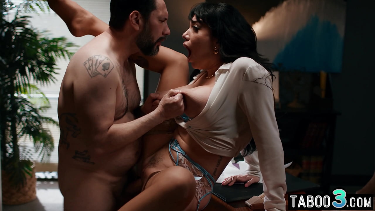 Big boobed latina cougar enjoying rough sex on a huge dick