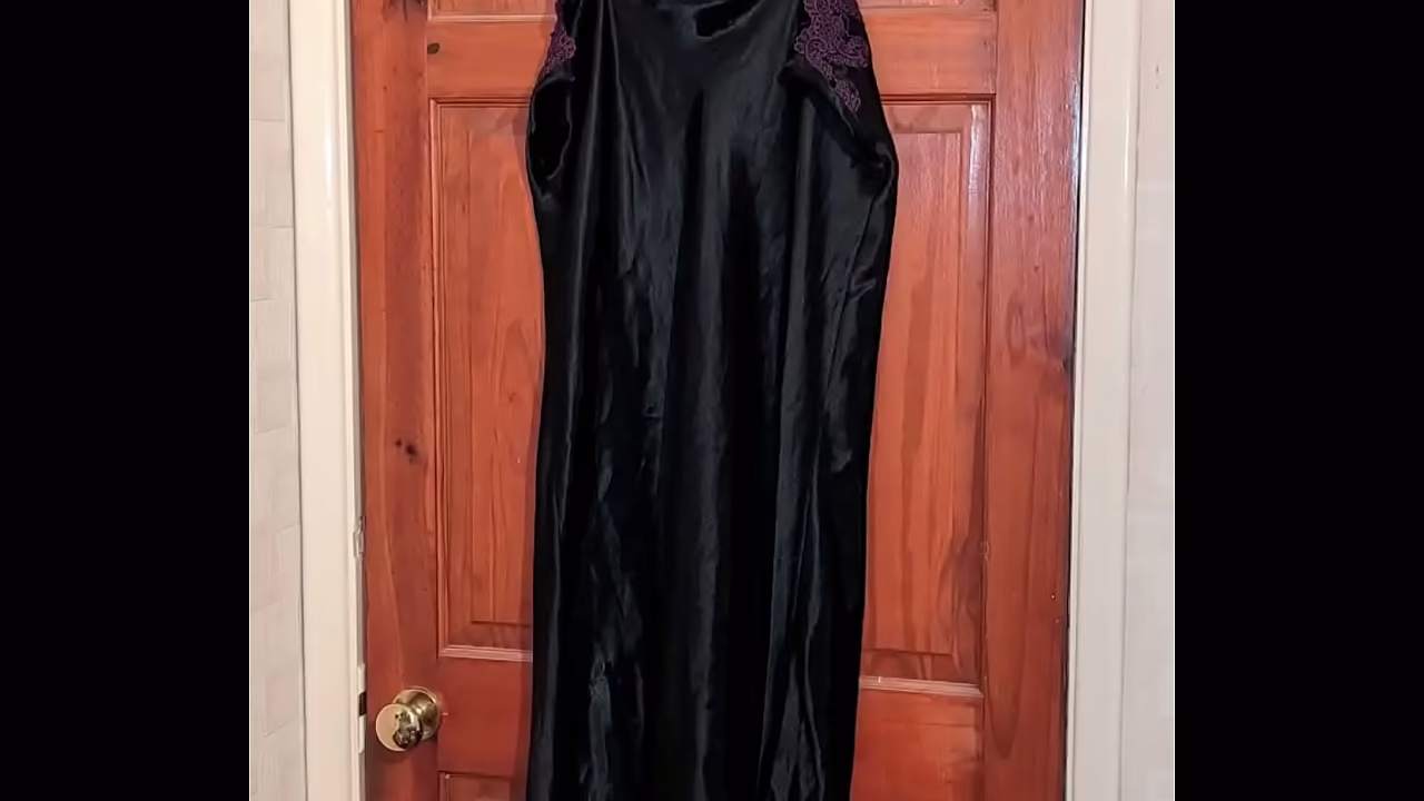 Silk and satin nightwear sets made up in a gallery so will play a few seconds i love these.