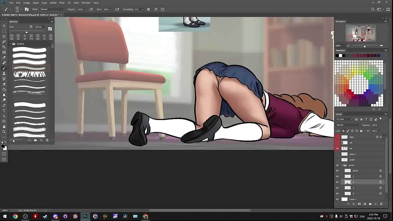 STS broadcast by DC on Picarto dated 18.10.2023