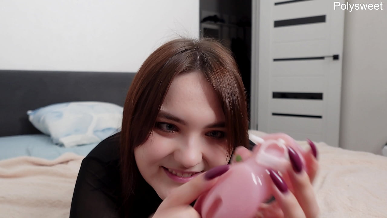 Mistress is playing with your chastity belt in high heels