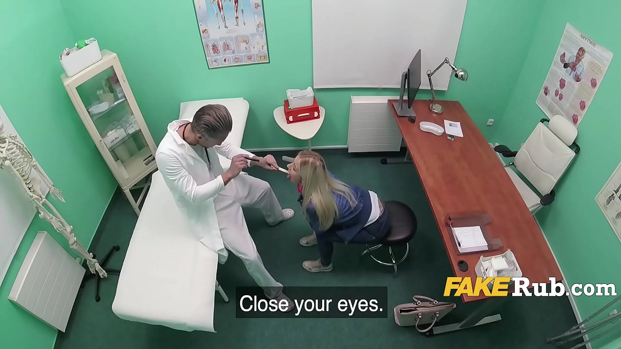 Busty girl gets a cure she didnt ask for