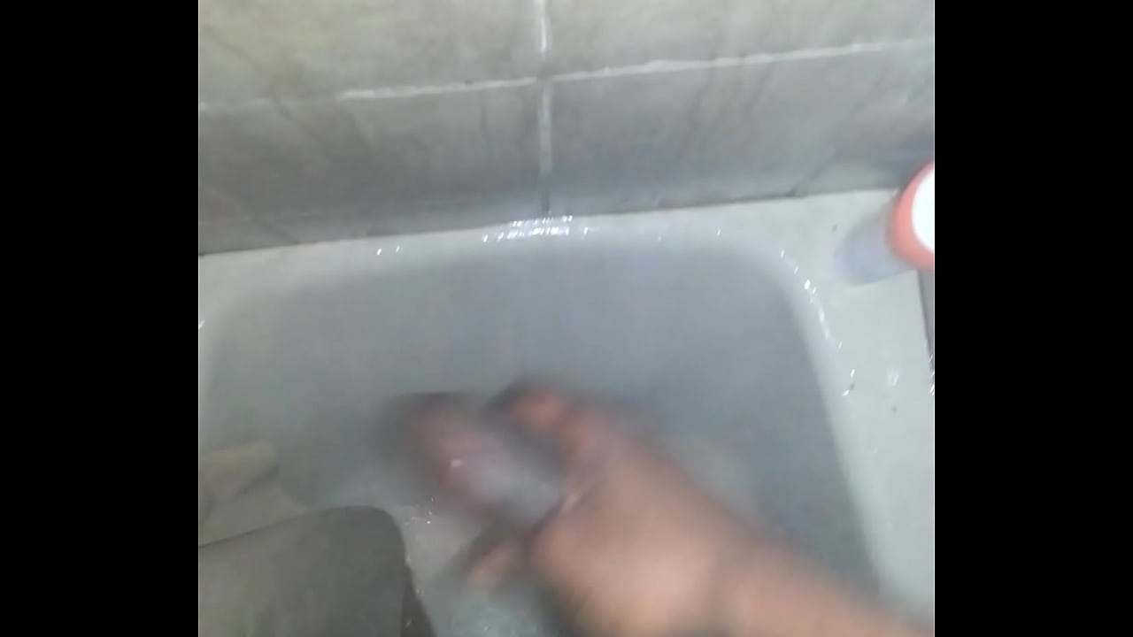 jerking my dick in shower
