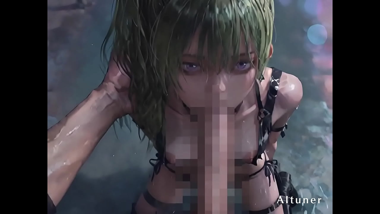 Emerald twin-tails, black choker&mdash;she owns the night and goes all the way. (All characters depicted are fictional, AI-generated, and 18over)