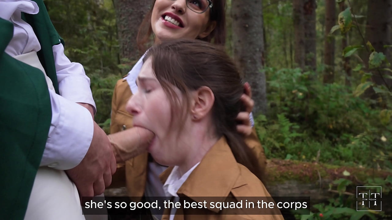 Titan: Forgive us, commander. We will suck your dick as a punishment