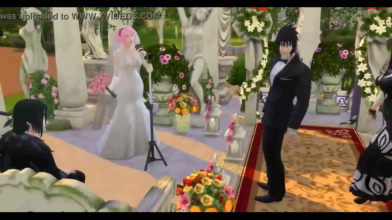 Naruto Hentai Episode 79 Sakura's Wedding Part 1 Naruto Hentai Netorare Wife in Wedding Dress Cheating Husband Cuckold