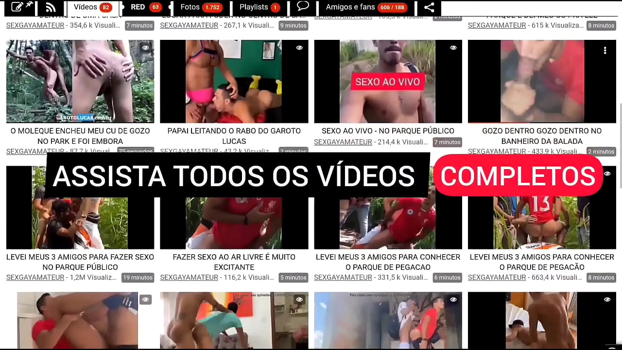 DANDO O CU POR TR&Aacute;S DAS &Aacute;RVORES DO PARQUE