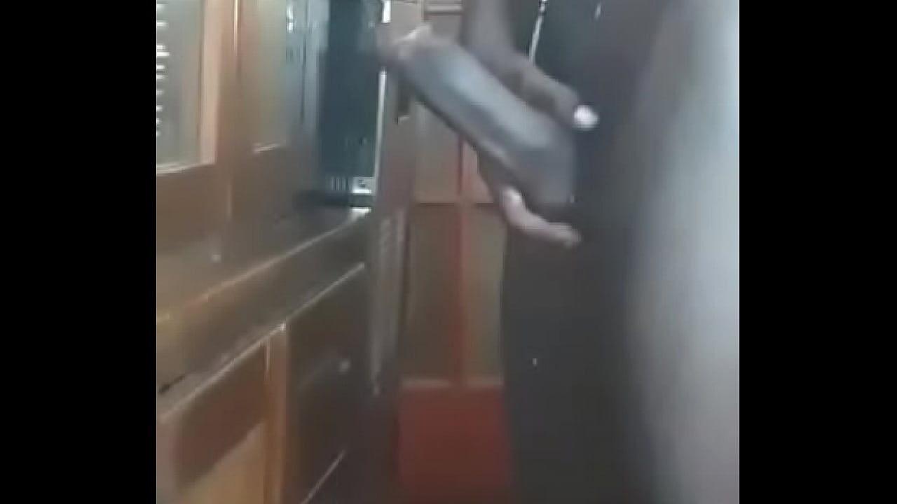 standing and jerking off