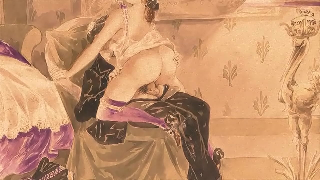 retro erotic art