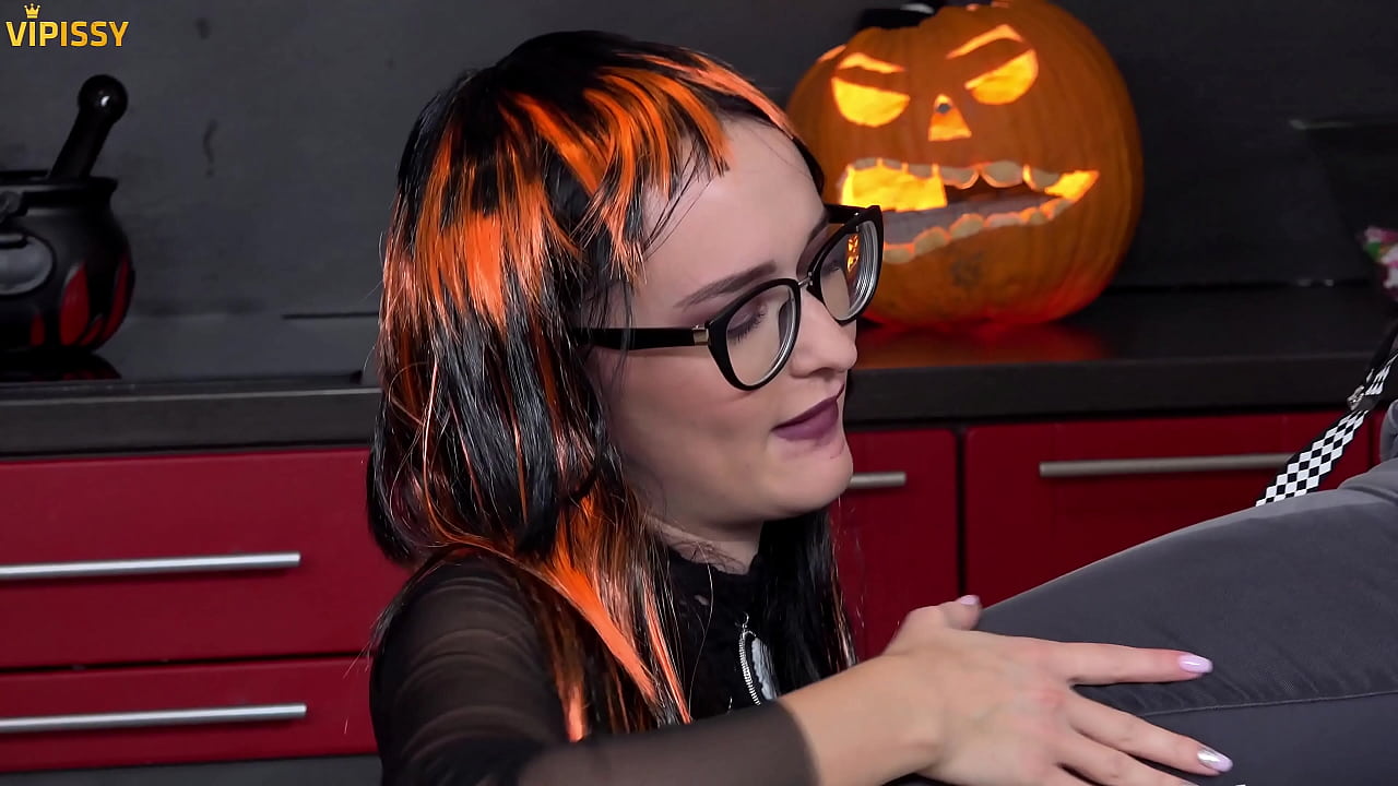 Halloween Piss with Claudia Macc,Jenifer Jane,Sasha Sparrow by VIPissy