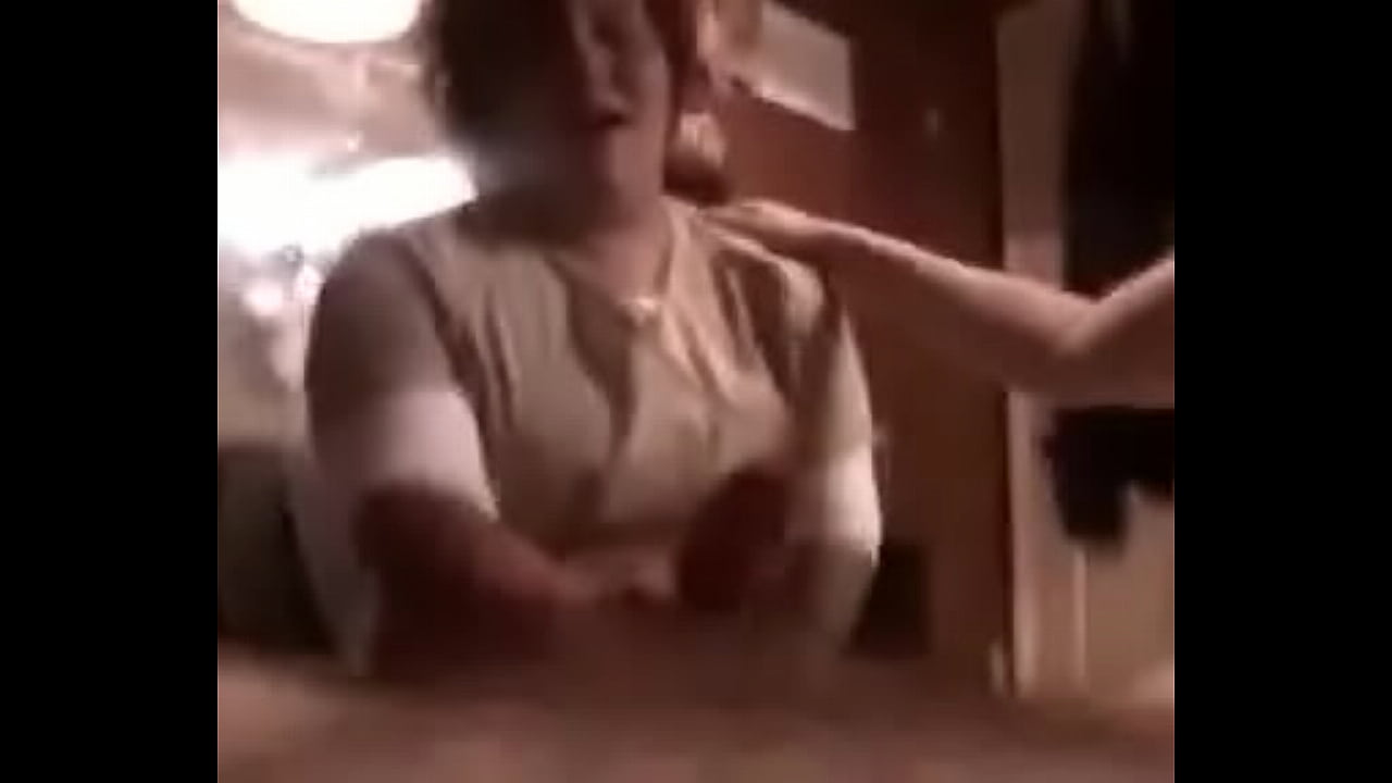 Bethany and friend blow husband