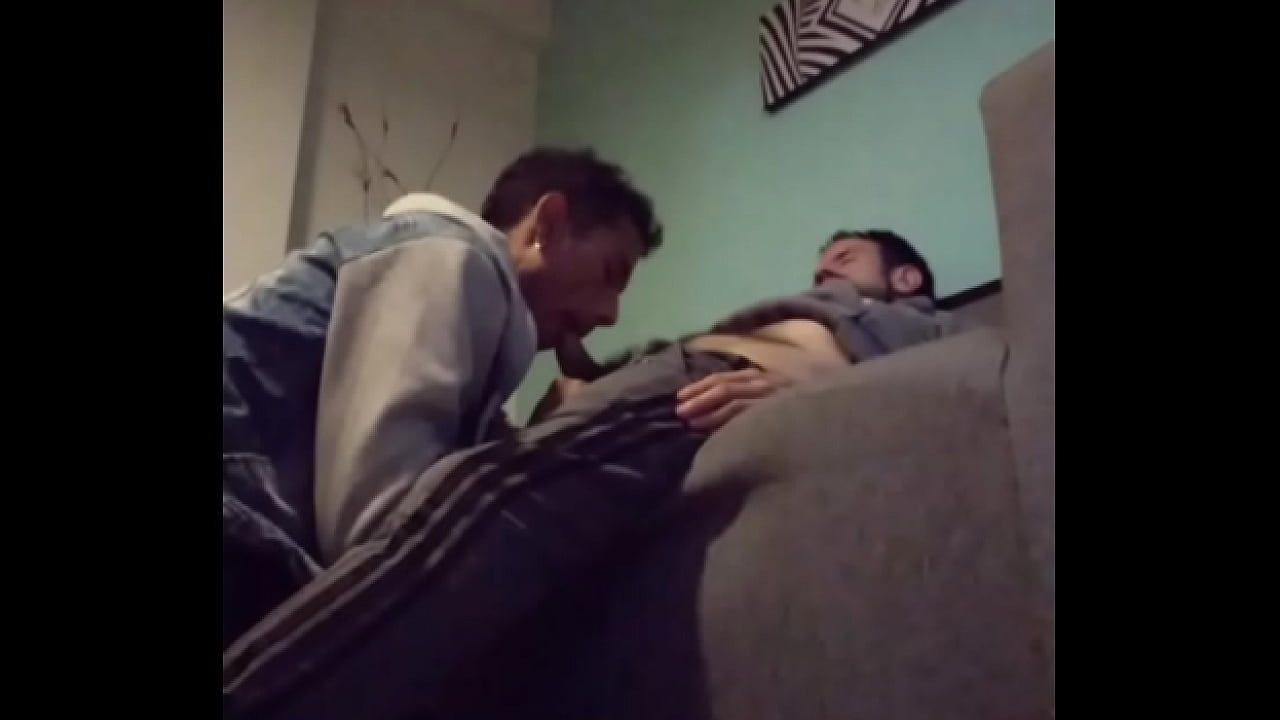 Acci&oacute;n en el sillon. Mamando a macho peludo y me coge.