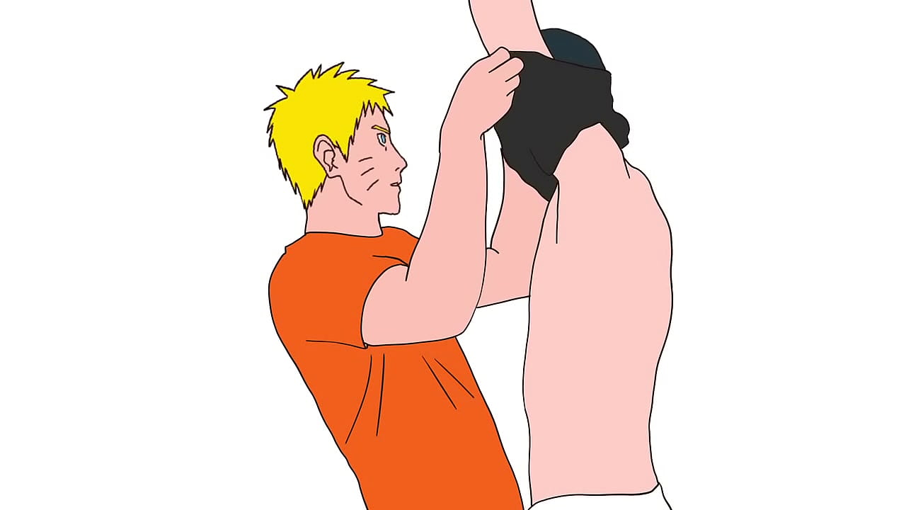 Sasuke le come el culo a Naruto despu&eacute;s de desnudarse