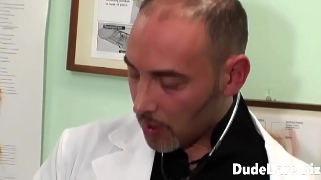 Loose brunette rammed at the doctor's office