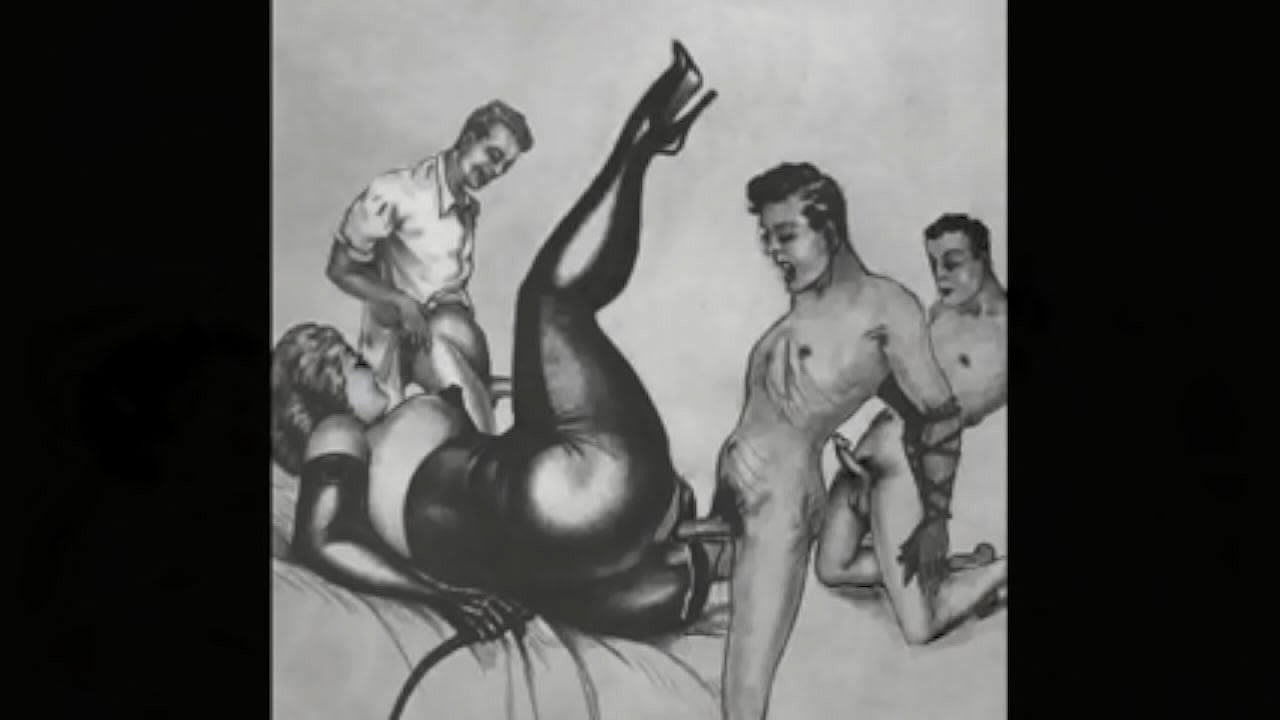 retro erotic illustration