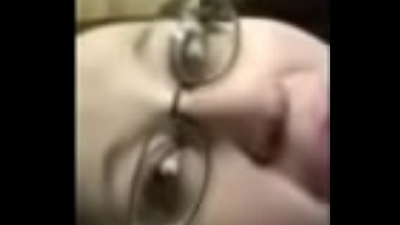 Nasty chubby slut sucking my cock