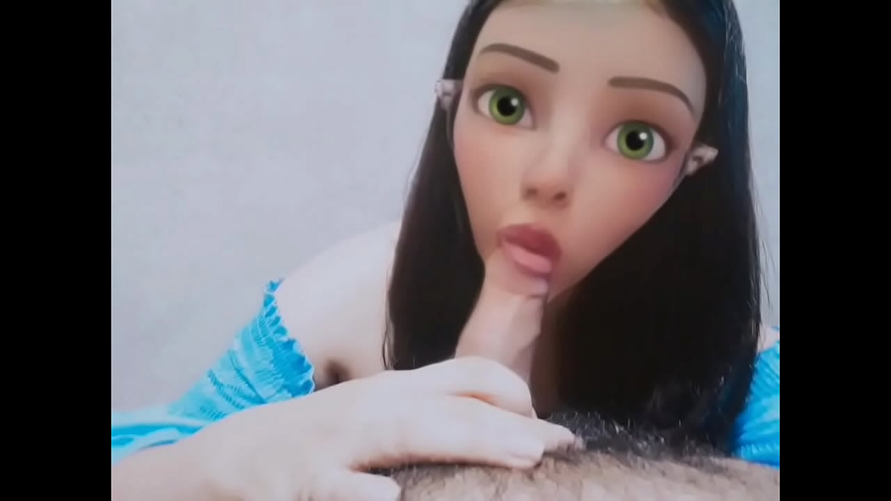 Petite girlfriend sucking cock with 3d filter - KawaiiLittleFox