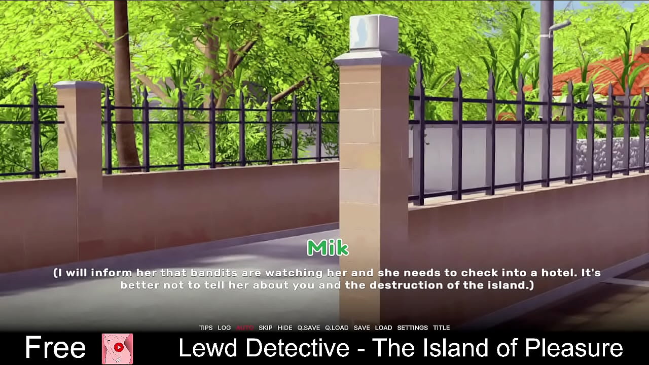 Lewd Detective (free game itchio) Visual Novel
