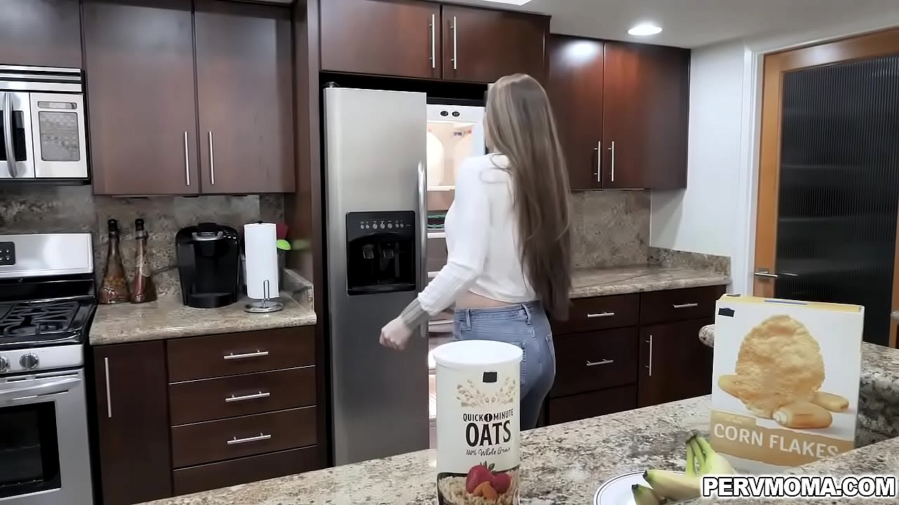 Busty caring stepmom Brianna Rose gives stepson a sensual blowjob and takes in his cum