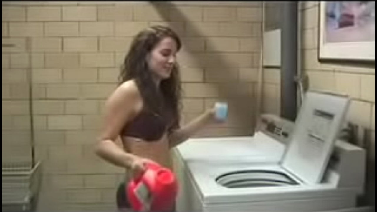 Laundry Girl Classic Video My First Masturbation