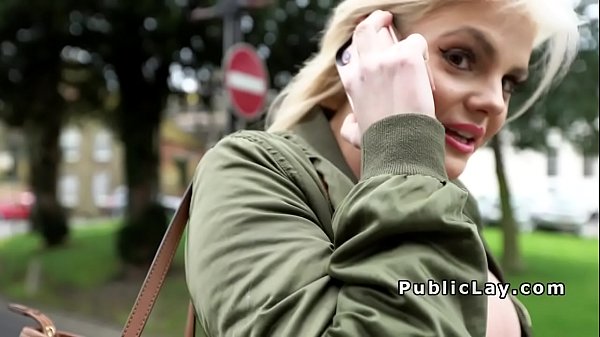 Blonde beauty sucking and riding cock