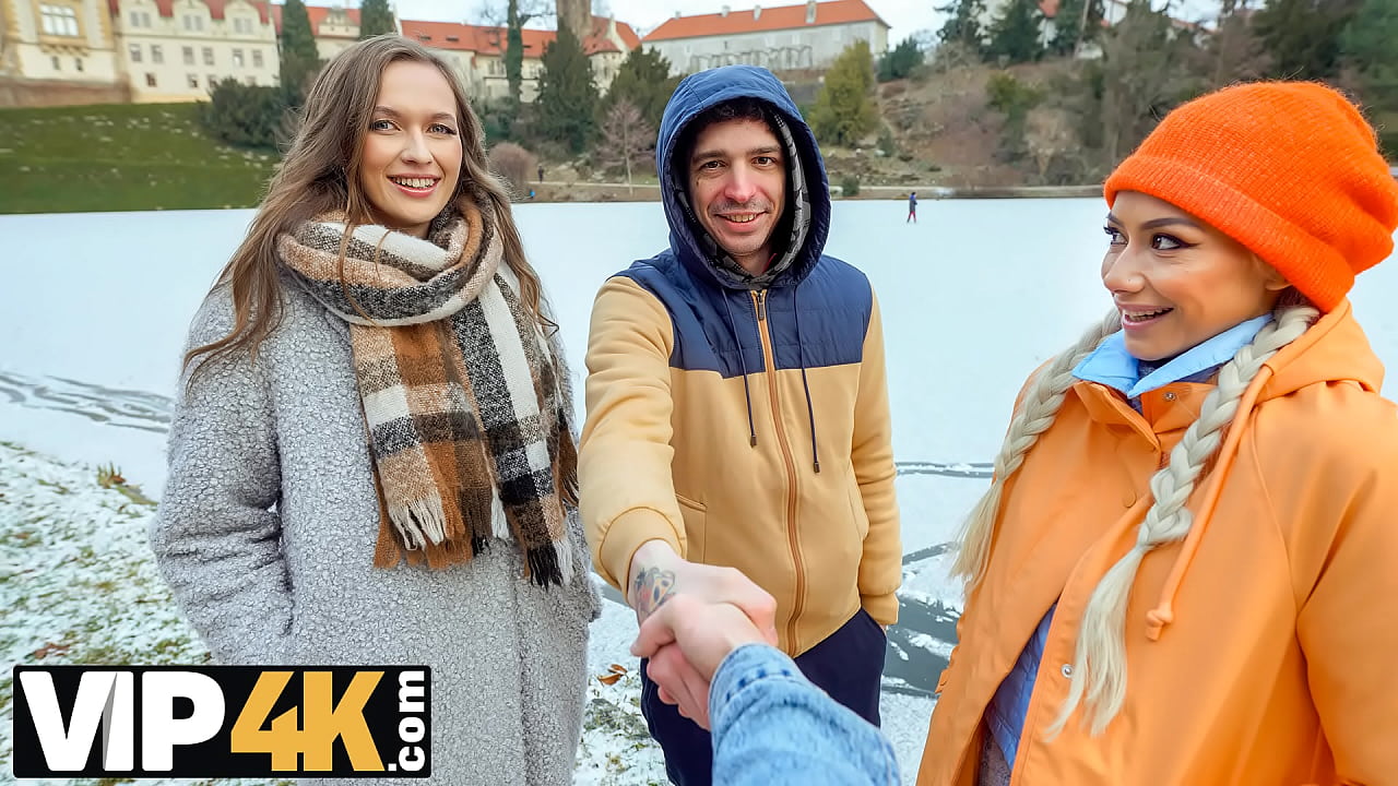 SWAP4K. Met an couple by the lake, worked hard on showing the girl what wild threesome is