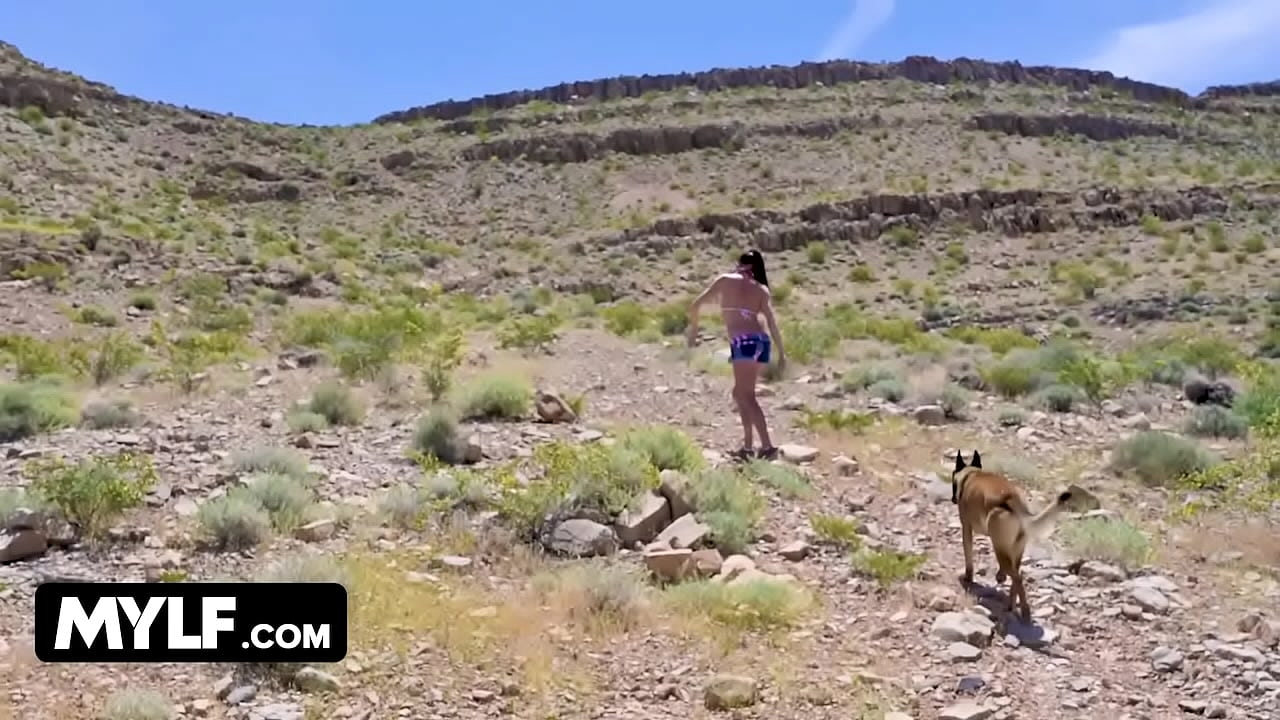 My Slutty Milf Stepmom Sofie Marie Rides My Cock During Hiking