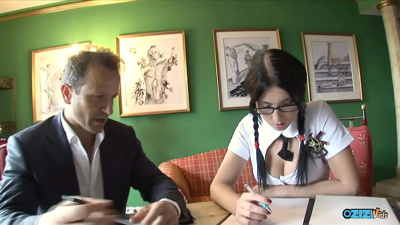 Girl with pigtails wants to get her pussy licked and dicked in the bedroom