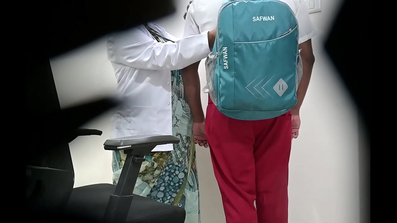 student cock checkup done by a doctor in clinic
