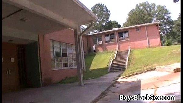 Blacks On Boys - Bareback Black Guy Fuck White Twink Gay Boy 20