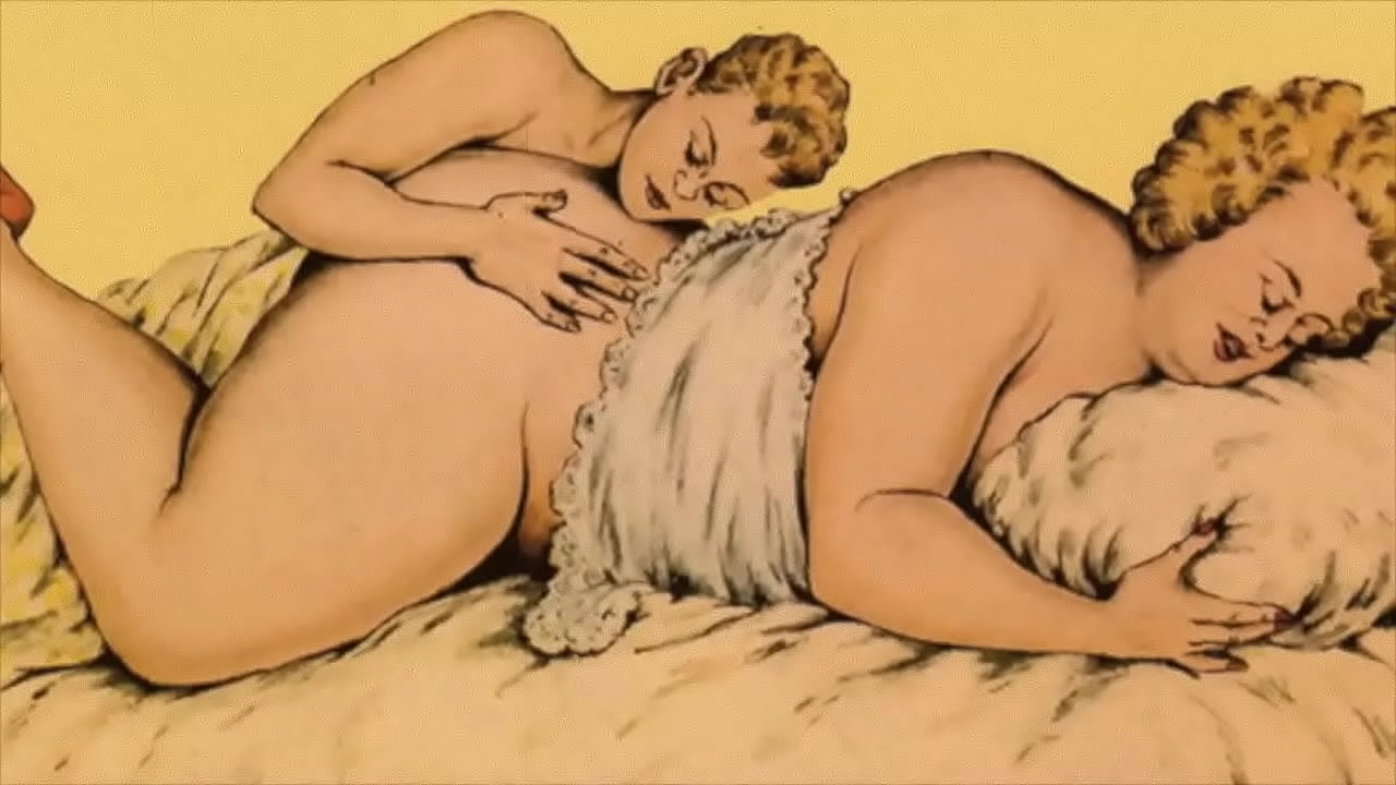 vintage erotic drawings