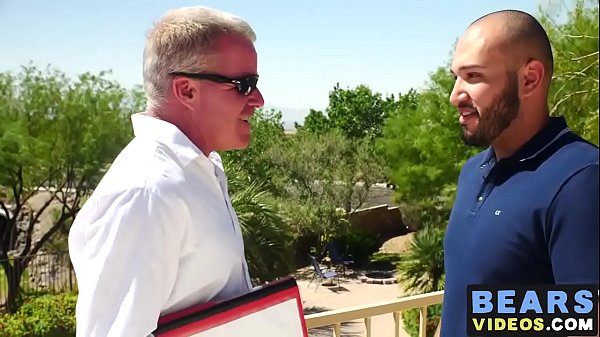 Old man breeding with hardcore gay bear