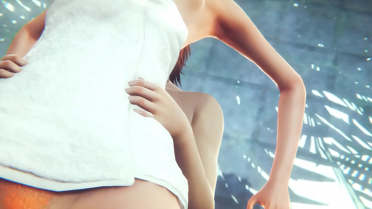 Ben 10 Hentai - Gwen sucking a dick and penetrated in a public bath