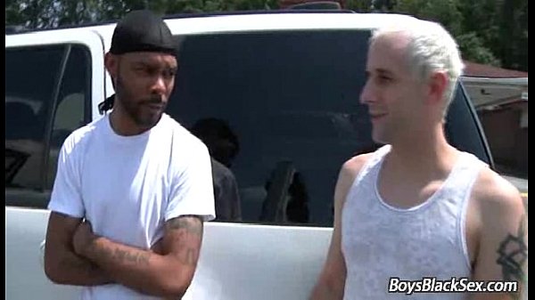Blacks On Boys - Bareback Gay Interracial Hardcore Fucking 07